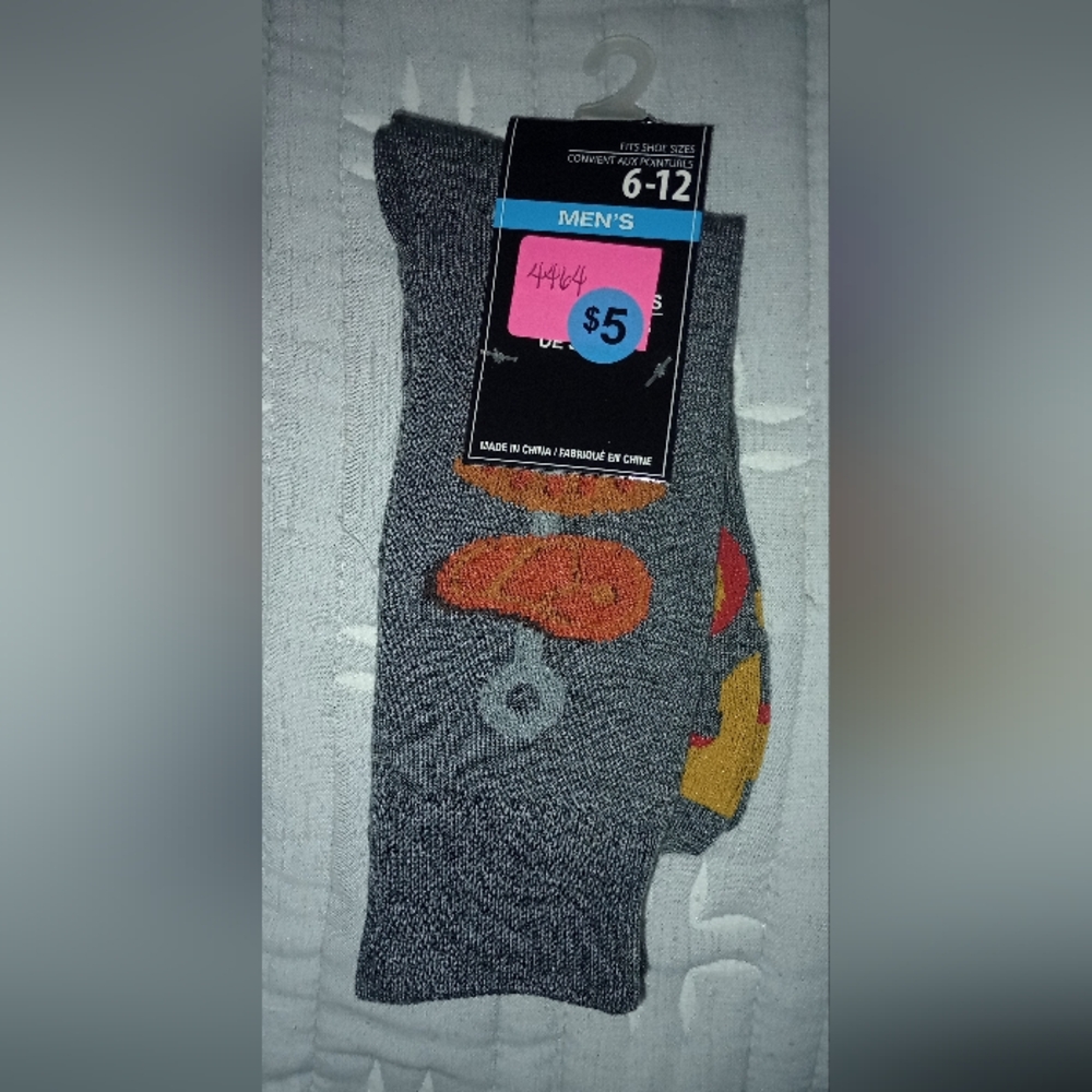Gray Men's Socks